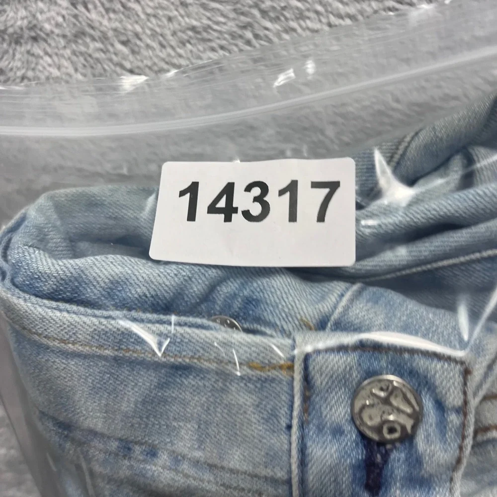 AG Adriano Goldschmied The Matchbox Slim Straight Light Wash Jeans Mens 36